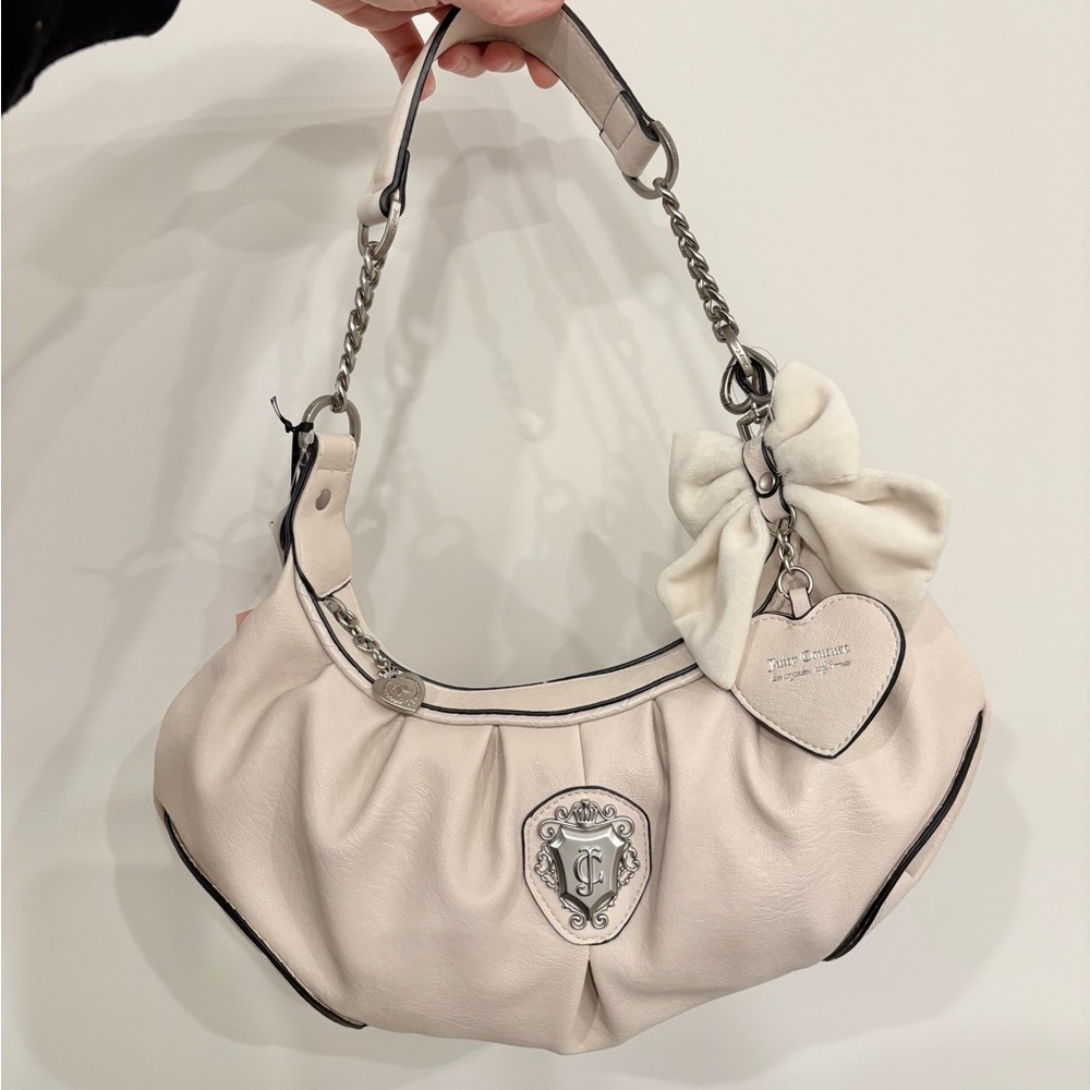 NWT Viral Juicy Couture Romance Hobo in Crystal
